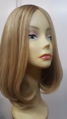 $1750 • Buy Malky European Multidirectional Hair Kosher Wig Sheitel Blonde Highlight 12/24