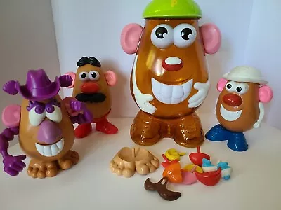 GIANT Mr. Potato Head And 3 Mr. Potato Heads Parts & Accessories   • $25