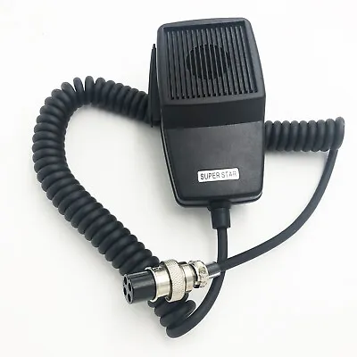 4 PIN CB Microphone Replacement For COBRA SUPERSTAR UNIDEN AUDIOLINE Radios • $13.90