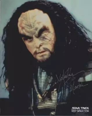 STAR TREK MARTOK  J.G. HERTZLER # 1 Hand Signed • $19.95