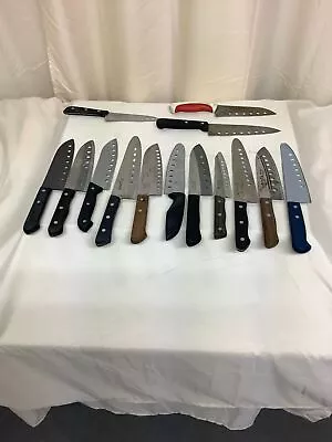 Japanese Vintage Kitchen Knife 14types Blade Length 5.11~7.8inch Hocho Azimisaki • $172.06