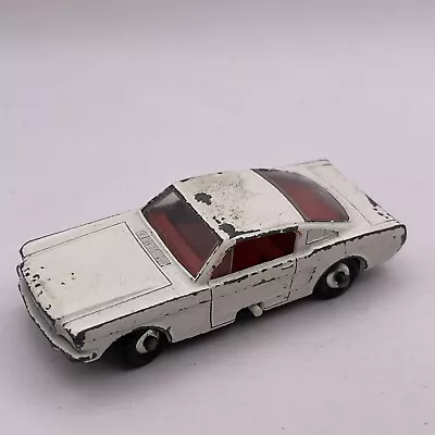 Vintage Matchbox No 8 Lesney 1966 Ford Mustang Fastback Steering Lever WHITE • $12