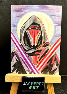 Darth Revan Sketch Card 1/1 Original On Card Signed Artist ACEO Star Wars • $49.99