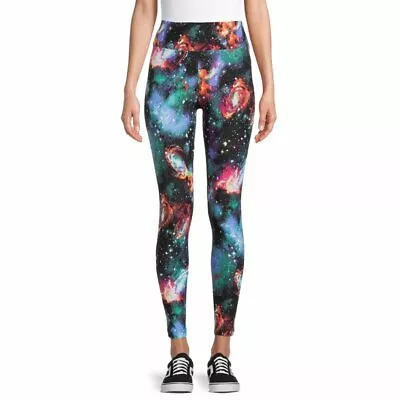 No Boundaries Juniors' Sueded Leggings Black Galaxy XX-Large (19) NWT • $14.95