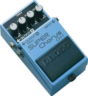 $139.99 • Buy Boss CH-1 Stereo Super Chorus Guitar / Keyboard Effect Pedal