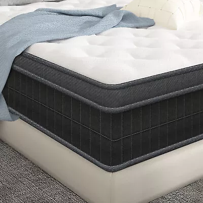 12 /14  Twin Full Queen King Size Mattress Luxury Hybrid Spring Memory Foam Bed • $249.68