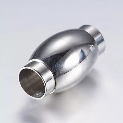£3.25 • Buy *** Magnetic Stainless Steel 7mm Barrel Clasp For Bracelets ***
