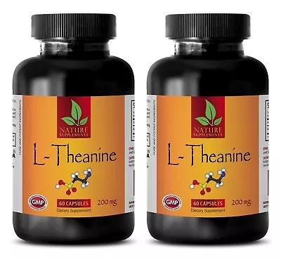 Mood Support - L-THEANINE 200mg - Amino Acids - 2 Bottles • $63.43