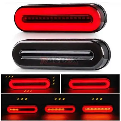 2X Sequential LED Strip Bar Turn Signal Brake Tail Stop Light DRL Truck Trailer • $17.29