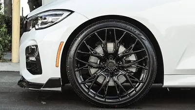 19  MRR GF5 Wheels Black 19x8.5 5x112 +35 For BMW M340i Sedan Xdrive 2019 & UP • $1334