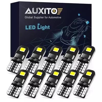Auxito LED 168 194 T10 White Lamp For Courtesy/ Side Marker/ License Plate Light • $7.59