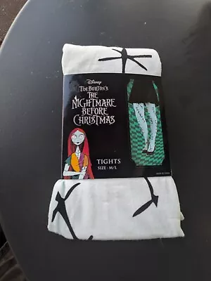 Nightmare Before Christmas Sally Halloween Costume Stocking Tights Size M/L New • $15