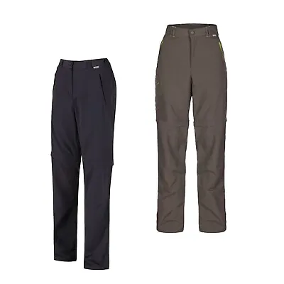 Regatta Chaska Womens Lightweight Walking Hiking Zip Off Trousers Shorts RRP £50 • £19.99