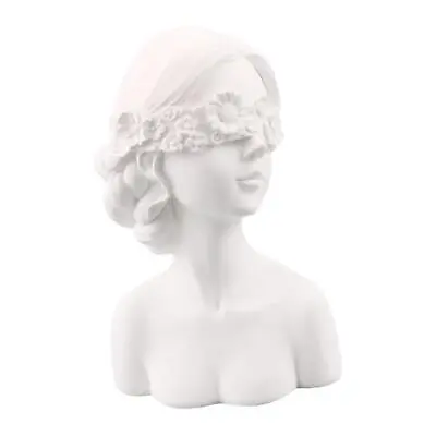 Resin Jewelry Display Stand Mannequin Pendant Chain Organizer Art Sculpture For • £12.43