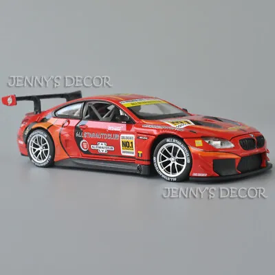 1:24 Scale Diecast Metal Model Sport Racing Car Toy BMW M6 GT3 Miniature Replica • $18.90
