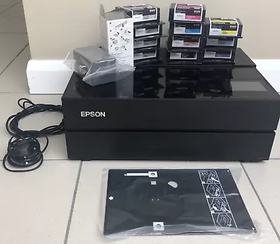 Epson Surecolor SC-P700 A3 Inkjet Printer + 11 Spare Cartridges Bundle • £600