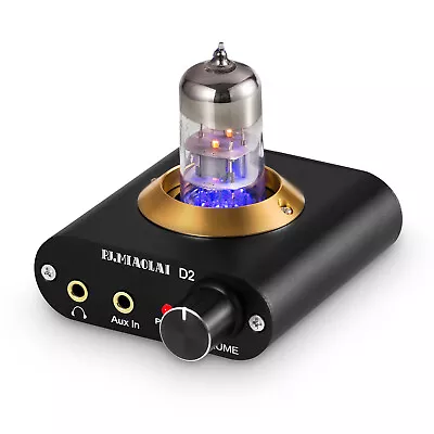 $32.99 • Buy Mini Vacuum Tube Headphone Amplifier Desktop Audio Preamp For Home Stereo System