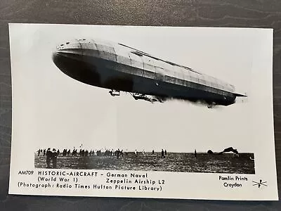 German Zeppelin Naval Picture Postcard. Pamlin Print Collection. • £1.49