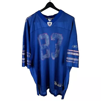Vintage Y2K Reebok Buffalo Bills Lee Evans NFL Sport Jersey Size 2XL • $29.99