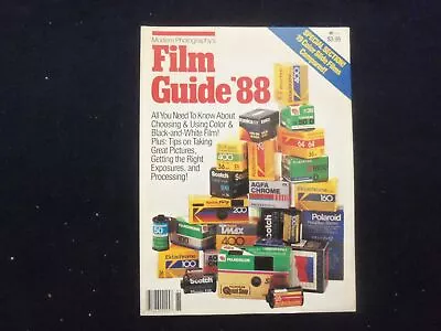 1988 Modern Photography's Film Guide '88 Magazine - Sp 1534f • $30