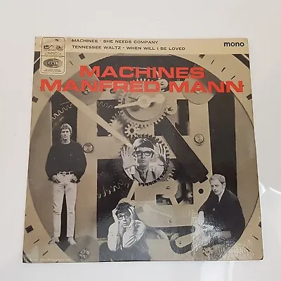 Manfred Mann - Machines - 7  Vinyl Single EP 1966 Mono 1st 1G/1G EX+ • £29.99