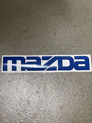 Blue Tailgate Sticker Decal For 85-93 Mazda B220 B2600 Pickup Truck Emblem • $16.95