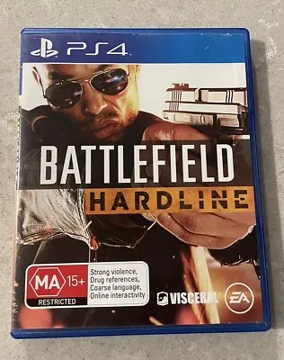 Battlefield Hardline PS4 Playstation 4 Game Free Postage • $12.50