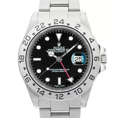 ROLEX Explorer II 16570 Black Dial SN/#K • $6321.30