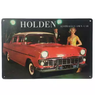 Holden EK Classic Car Tin Sign Bar Shed Garage Man Cave Wall Plaque 30cm X 20cm • $17.95