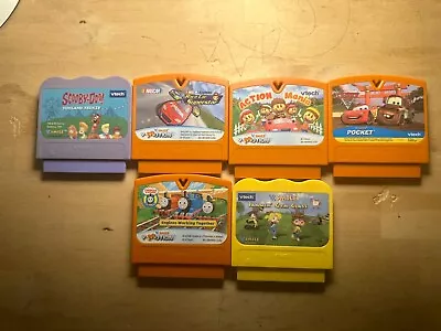 Lot Of 6 Vtech V.smile Game Cartridges • $19.99