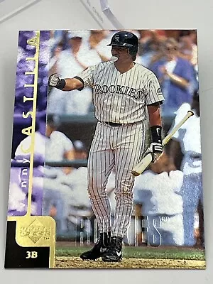 1998 Upper Deck Special F/X Card #50 Vinny Castilla Colorado Rockies • $1.72