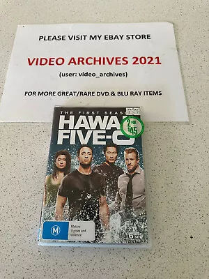 HAWAII FIVE 0 O - Season 1 - 6 X DVD Set Complete First Series FREE POSTAGE • $8