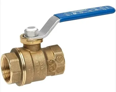 EVERBILT 1/2 In. Brass Sweat X Sweat Ball And Waste Valve With Drain • $11.99