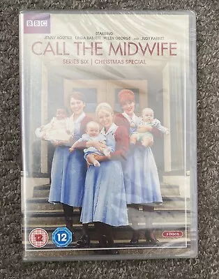 Call The Midwife - Series 6 Jenny Agutter 2017 New DVD Sealed • £6.99