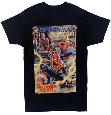 Marvel Comics Mens Officially Licensed Spider-Man The Multiverse Is Real T-Shirt • $14.99