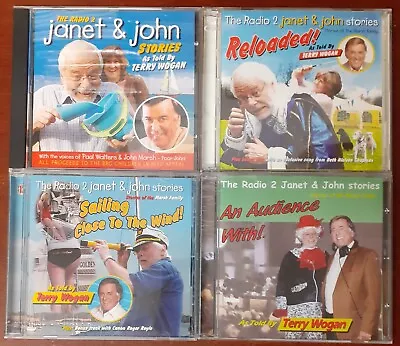 Janet & John Stories CD Bundle Terry Wogan Radio 2 An Audience With Sailing Wind • £34.90