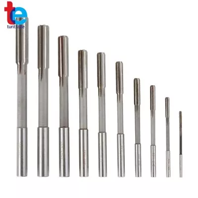 10Pcs Machine Reamer SetHSS H7 Straight Flute Chucking Reamer Milling Cutter • $25.45