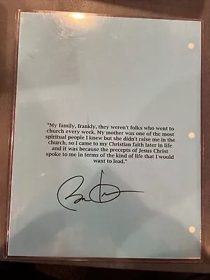 Barack Obama Signed Personal Quote Auto Graded Gem Mint 10 • $450