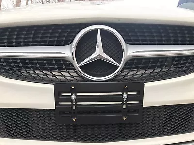 $6.85 • Buy License Plate Holder Mounting Relocator Adapter Bumper Bracket For MERCEDES-BENZ