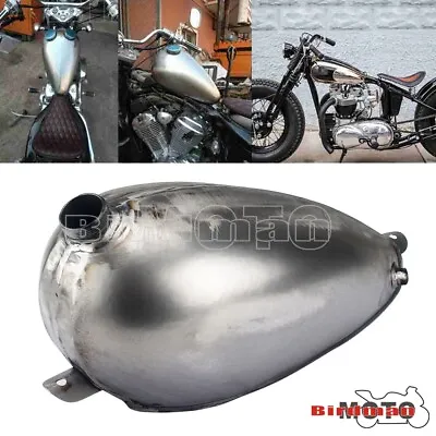 Retro Motorcycle 4L Fuel Tank Dominator Gas For Harley Bobber Chopper Cafe Racer • £120