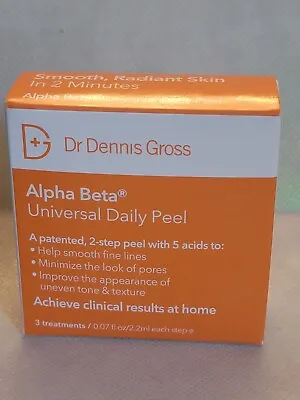 Dr. Dennis Gross Skincare Alpha Beta Universal Daily Face Peel 3 Treatment  • $16.95