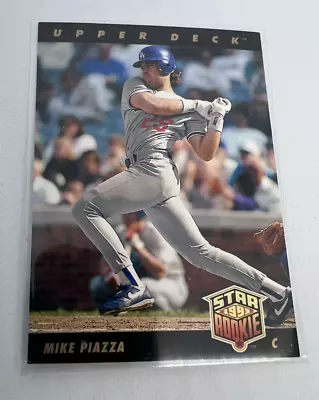 1993 Upper Deck #2 Mike Piazza Rookie Card Los Angeles Dodgers • $1.90