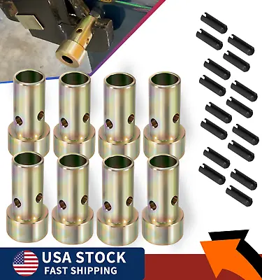 4 Pairs Of Cat 1 Quick Hitch Adapter Bushings Set For Category I 3 Point Tractor • $77.50