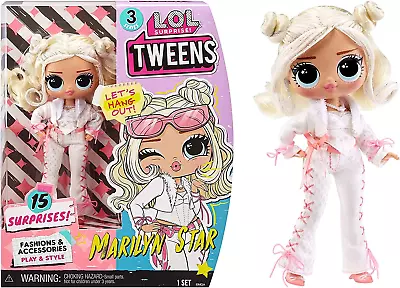 £19.94 • Buy LOL Surprise Tweens Series 3 Fashion Dolls - MARILYN STAR - 6-Inch/15 Cm Doll 15