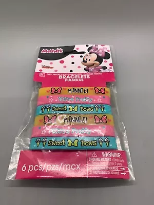 Minnie Mouse Happy Helpers Disney Kids Birthday Party Favor Rubber Bracelets • $7.80