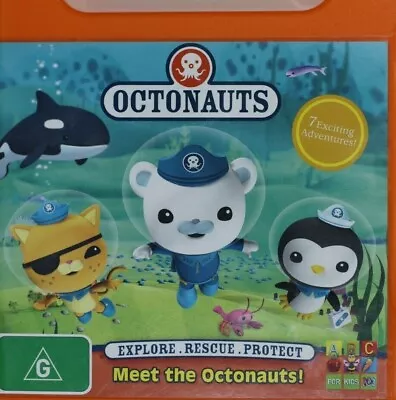 Octonauts - Meet The Octonauts DVD (Region 4 2010) Free Post • $10.95