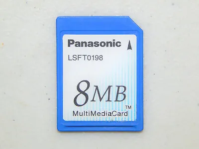 Panasonic 8 MB Multi-Media Memory Card (LSFT0198) FREE SHIPPING!! • $54.99