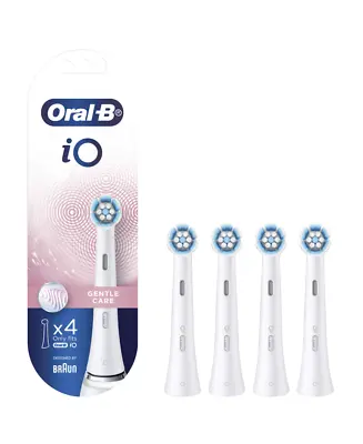 $74.95 • Buy New Oral-B Io Gentle Care Replacement Brush Heads 4 Pack - White