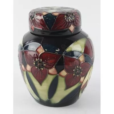 Moorcroft  Orchid Trillium  Ginger Jar By Philip Gibson. Approx 15cm Tall • $317.05
