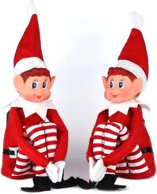 £9.99 • Buy Pack Of 2 Elves Behavin' Badly - 12  Vinyl Faced Naughty Elf Doll
